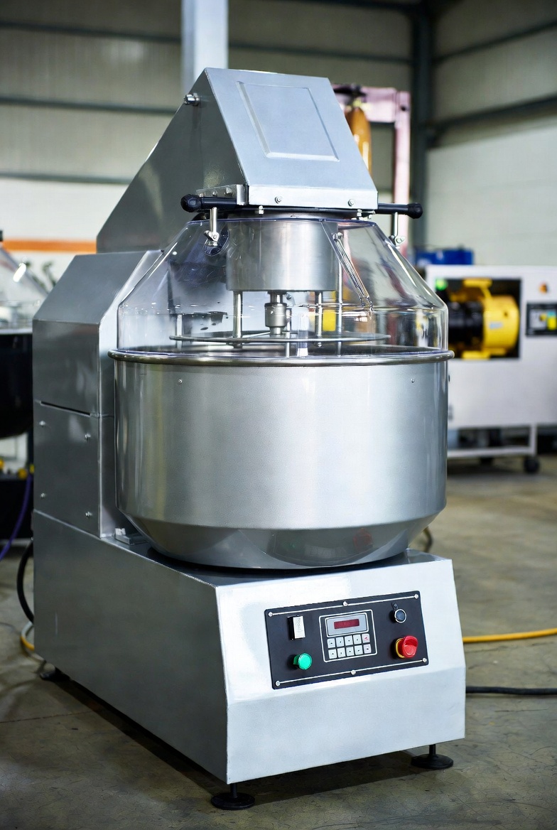 Spiral Hamur Yoğurma Makinesi (25–100 Kg Kapasiteli)