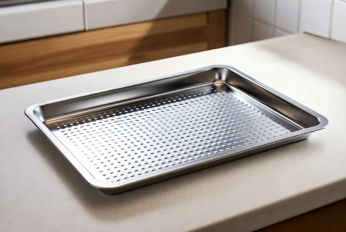 Paslanmaz Çelik Fırın Tepsisi 60x40 cm